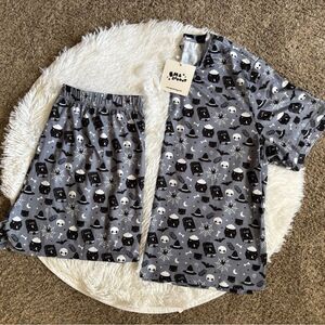 Em & Sprout Pajama Set New Spooky Halloween Jammies FITS SMALLER Womens Size 4X